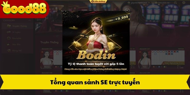 Tổng quan sảnh SE trực tuyến
